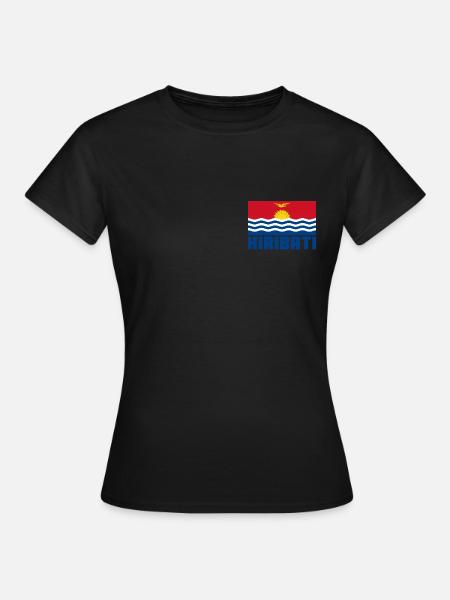 Kiribati - Frauen T-Shirt - Schwarz