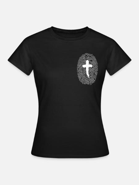 JESUS DNA - Women's T-Shirt - black