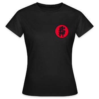 Patch Dan - Bujinkan - Women's T-Shirt - black - Front - AI Model Female 172 dark (172cm)