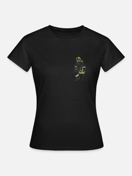 Pompier - Marche de l’eau! - T-shirt Femme - noir
