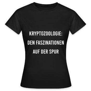Kryptozoologie - Frauen T-Shirt - Schwarz - Vorne - AI Model Female 172 dark (172cm)