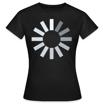 loading - Women's T-Shirt - black - Front - AI Model Female 172 dark (172cm)