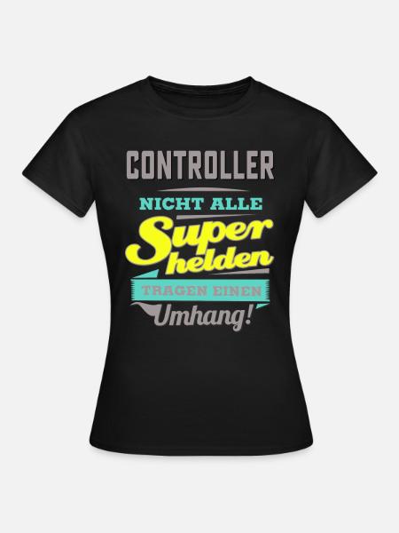 NEON Design für Superhelden - Controller - - Frauen T-Shirt - Schwarz
