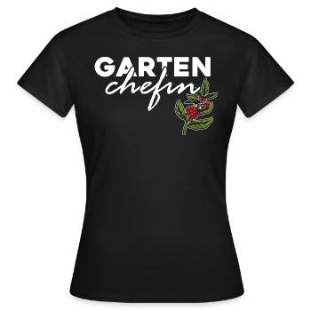 Garten Chefin - Frauen T-Shirt - Schwarz - Vorne - AI Model Female 172 dark (172cm)
