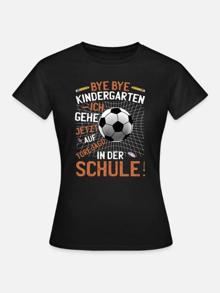 Kindergarten Grundschule Einschulung - Frauen T-Shirt - Schwarz