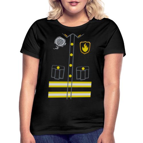 Kids Fireman Costume - Dark edition - Women's T-Shirt