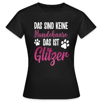 Das sind keine Hundehaare - Frauen T-Shirt - Schwarz - Vorne - AI Model Female 172 dark (172cm)