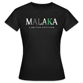 Malaka Grèce Ouzo Grec Cadeau Kos - T-shirt Femme - noir - Devant - AI Model Female 172 dark (172cm)