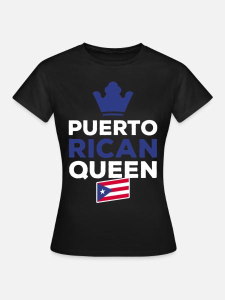 Puerto Rico - Frauen T-Shirt - Schwarz