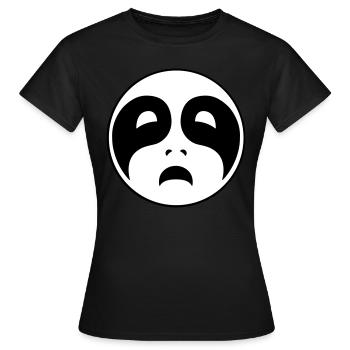 Triste Black Metal - T-shirt Femme - noir - Devant - AI Model Female 172 dark (172cm)