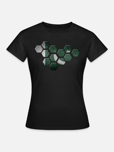 Pakistan - Frauen T-Shirt - Schwarz
