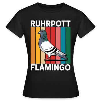 Rhénanie-du-Nord-Westphalie Rhénanie-du-Nord-Westphalie Rhénanie-du-Nord-Westphalie Allemagne Ruhrpott - T-shirt Femme - noir - Devant - AI Model Female 172 dark (172cm)