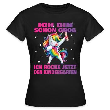 Kindergarten Child 2024 Kita Start Start - Women's T-Shirt - black - Front - AI Model Female 172 dark (172cm)
