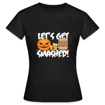 Citrouille - Brisons-nous! - T-shirt Femme - noir - Devant - AI Model Female 172 dark (172cm)