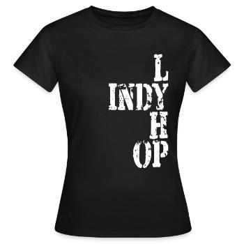 Lindy hop dance T-shirt - Frauen T-Shirt - Schwarz - Vorne - AI Model Female 172 dark (172cm)