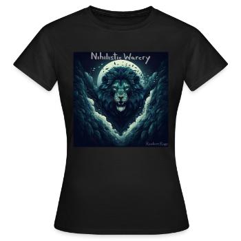 NW - Resilient Rage - Women's T-Shirt - black - Front - AI Model Female 172 dark (172cm)