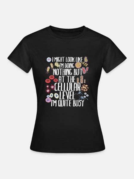 Funny Biology Biology Teacher Gift Idea - Women's T-Shirt - black