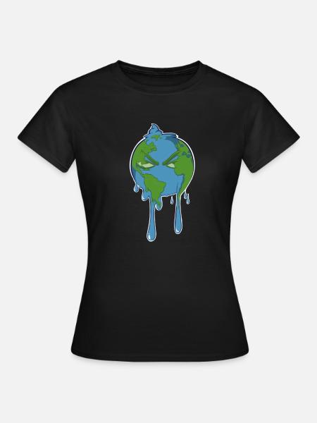 planetcontest - Frauen T-Shirt - Schwarz