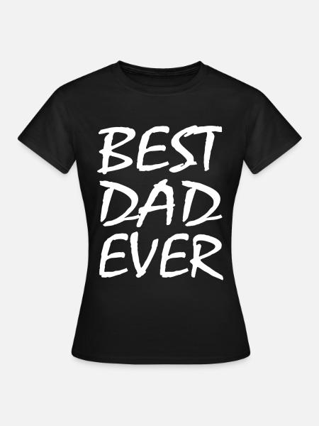 Bester vater - Frauen T-Shirt - Schwarz