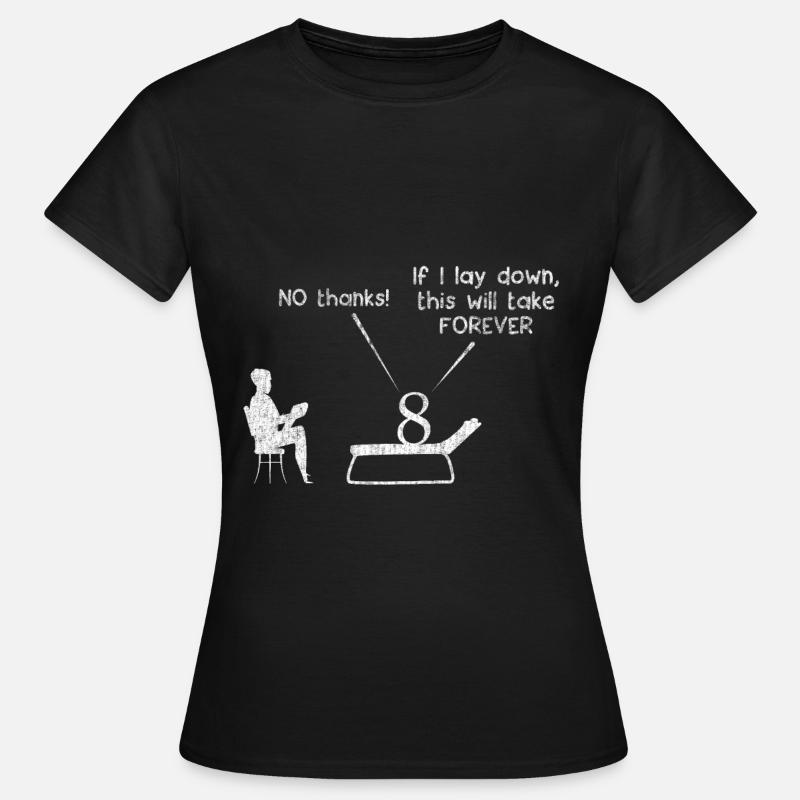 Eight 8 math math math teacher therapist - Women's T-Shirt - black