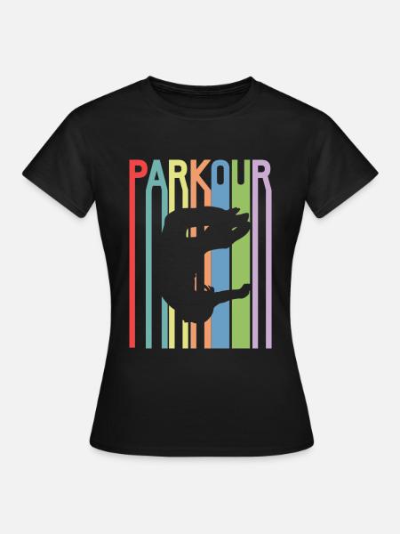 Parkour - T-shirt Femme - noir