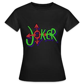 plaisantin - T-shirt Femme - noir - Devant - AI Model Female 172 dark (172cm)