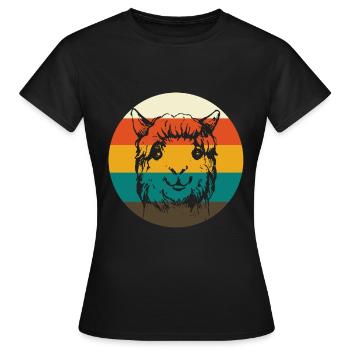 ALPAGA ALPAGA - T-shirt Femme - noir - Devant - AI Model Female 172 dark (172cm)