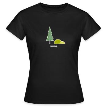 Bonn Tannenbusch NRW Cool Kids Gangster - T-shirt Femme - noir - Devant - AI Model Female 172 dark (172cm)