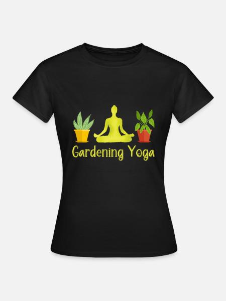 Lustiges Garten Spruch Design - Frauen T-Shirt - Schwarz