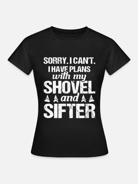 Haifischzahn Sieb Haizahn Sammler - Frauen T-Shirt - Schwarz