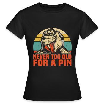 Bras de fer Bras de fer - T-shirt Femme - noir - Devant - AI Model Female 172 dark (172cm)