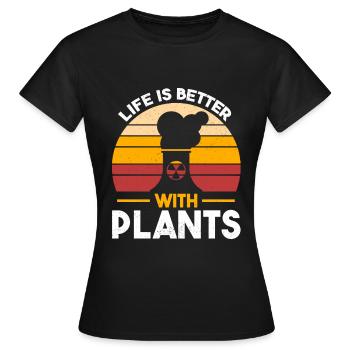 Centrale Nucléaire Nucléaire Énergie Nucléaire Radioactive - T-shirt Femme - noir - Devant - AI Model Female 172 dark (172cm)