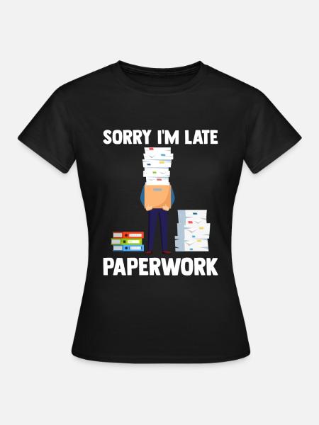 Versicherungsvertreter Aktuar Lebensversicherung - Frauen T-Shirt - Schwarz