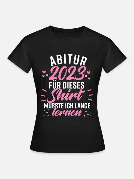 Abitur 2023 - Frauen T-Shirt - Schwarz