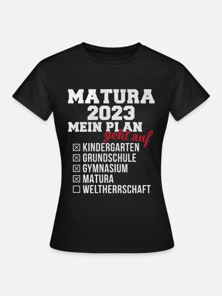 Matura 2023 - Frauen T-Shirt - Schwarz