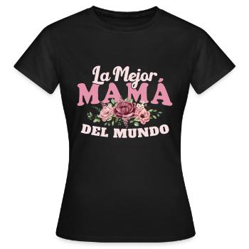 Le meilleur cadeau au monde pour la fête des mères - T-shirt Femme - noir - Devant - AI Model Female 172 dark (172cm)