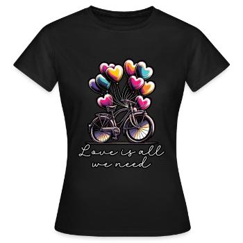 Paroles Mélomanes Auteurs-compositeurs Festival de musique - T-shirt Femme - noir - Devant - AI Model Female 172 dark (172cm)