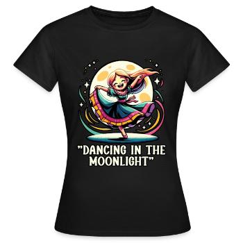 Paroles Mélomanes Auteurs-compositeurs Festival de musique - T-shirt Femme - noir - Devant - AI Model Female 172 dark (172cm)