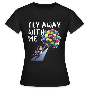 Paroles Mélomanes Auteurs-compositeurs Festival de musique - T-shirt Femme - noir - Devant - AI Model Female 172 dark (172cm)