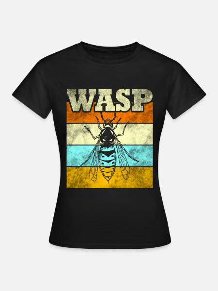 Wespe - Frauen T-Shirt - Schwarz