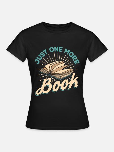Lire le livre - T-shirt Femme - noir
