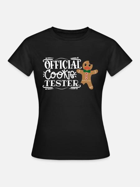Official cookie tester - Women's T-Shirt - black