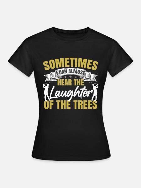 Golf Player Funny - Women's T-Shirt - black