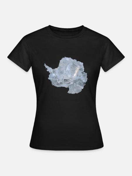 Antarktis - Frauen T-Shirt - Schwarz