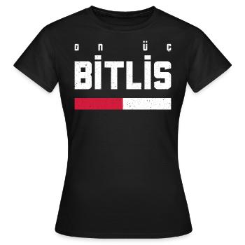 Bitlis 13 Turquie Turkiye TR Gift Holiday - T-shirt Femme - noir - Devant - AI Model Female 172 dark (172cm)