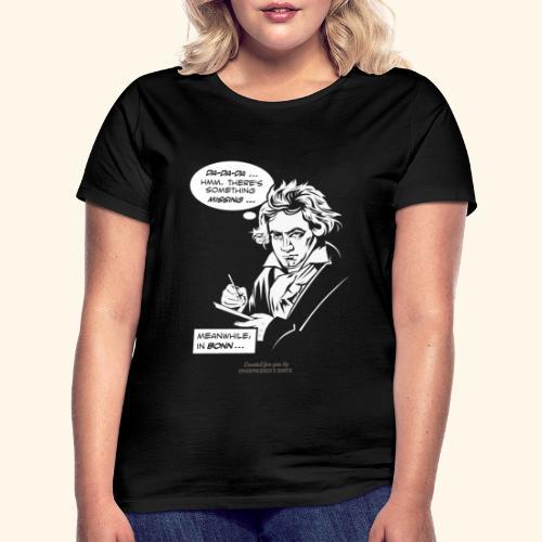Beethoven beim Komponieren - Frauen T-Shirt