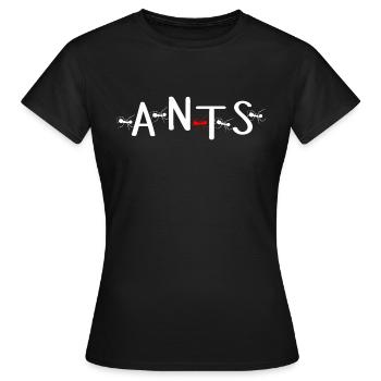 fourmi collecteur de fourmis fourmi fraîche fourmi disant fourmi - T-shirt Femme - noir - Devant - AI Model Female 172 dark (172cm)