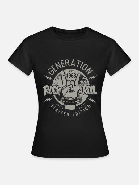 1953 Jubiläum 70 Jahre 70 Jahre - Frauen T-Shirt - Schwarz