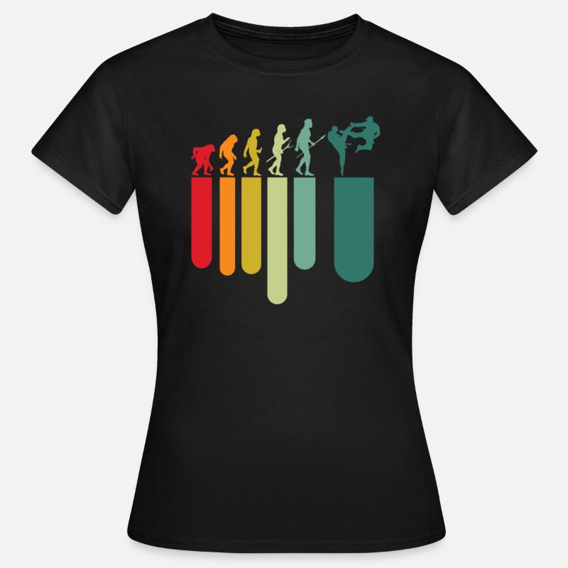 Évolution du karaté - T-shirt Femme - noir