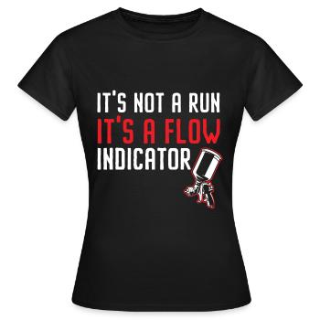 Prédiction pour aujourd’hui 100% de chance de broyage et - T-shirt Femme - noir - Devant - AI Model Female 172 dark (172cm)